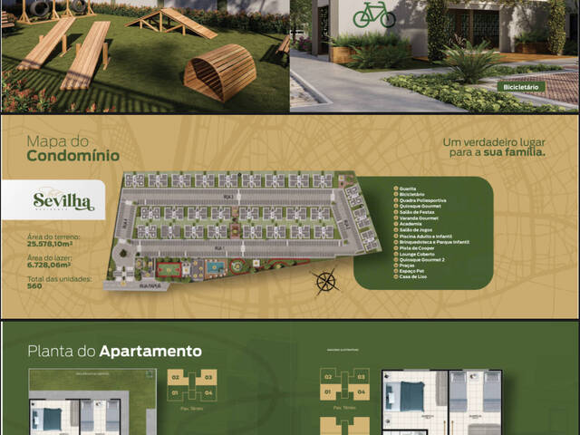 #312 - Apartamento para Venda em Feira de Santana - BA - 3